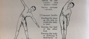 Detail of a physical training exercise 1916